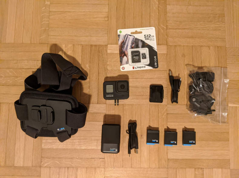 26135 GoPro Hero 8 + 3 Akkus + 512GB + ..