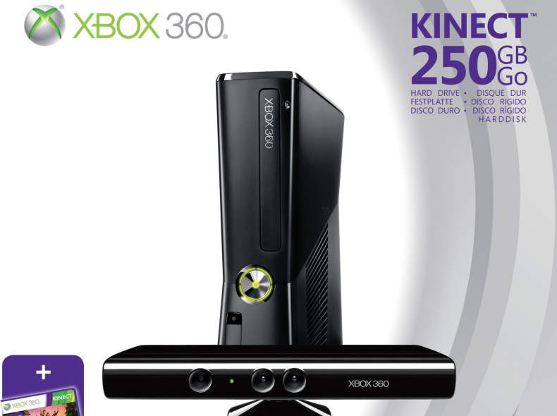 26431 Xbox 360 Kinect + Controllers + Spi