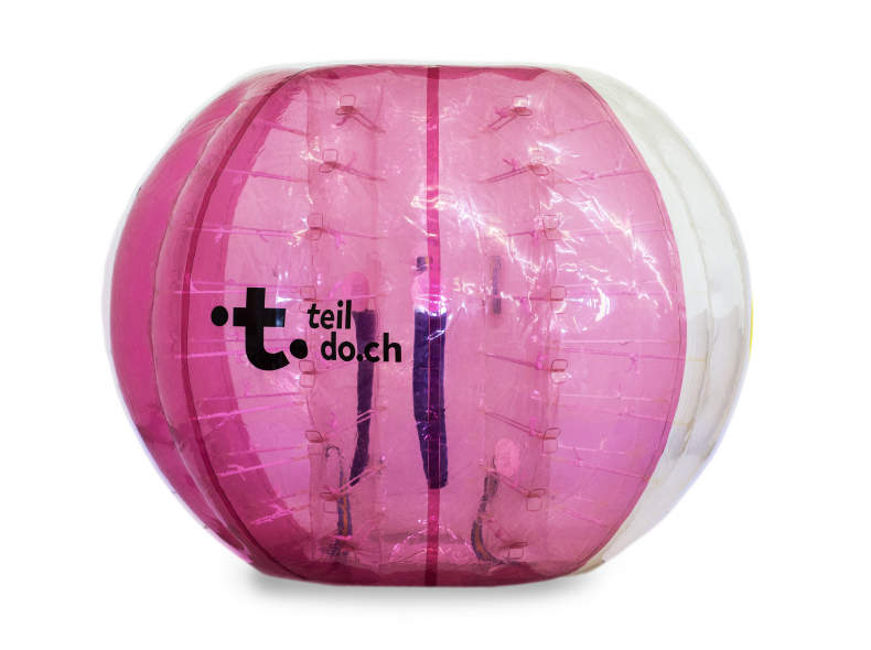 26484 Bubble Soccer 2er Set (rot/blau)