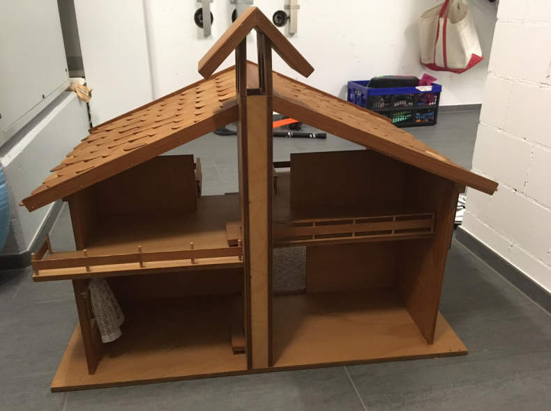 26562 Puppenhaus vollständig eingerichtet
