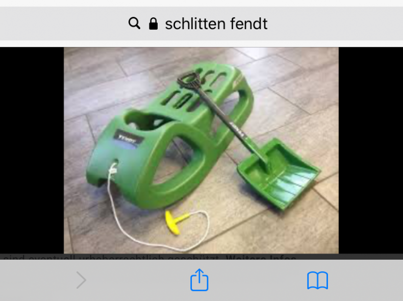26664 Schlitten Fendt Designerstück