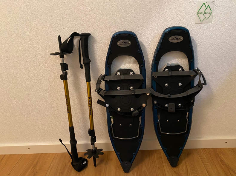 26863 Schneeschuhe, mit Stöcken, Nr. 4