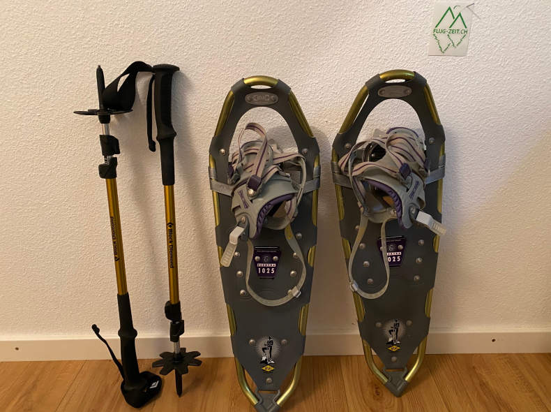 26865 Schneeschuhe, mit Stöcken, Nr. 2