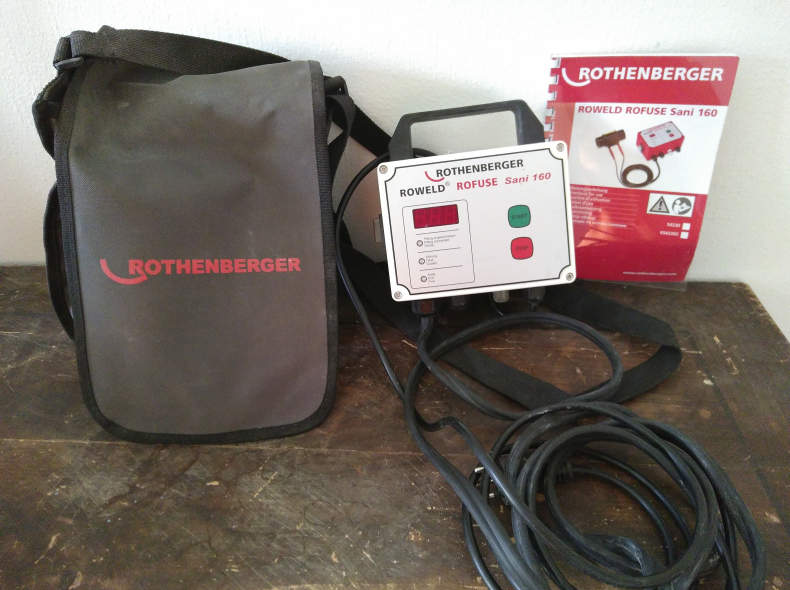27050 Elektromuffen Schweissgerät für PE