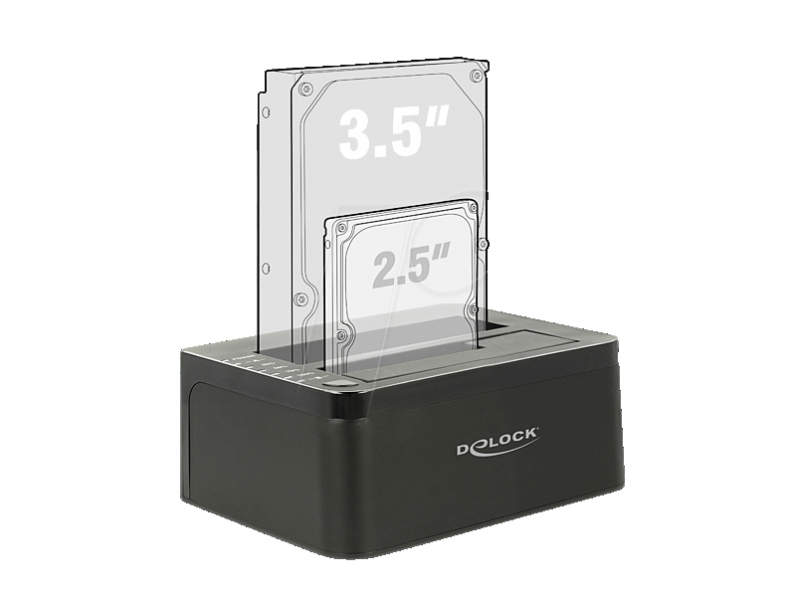27609 DeLock HDD Dual Docking Station