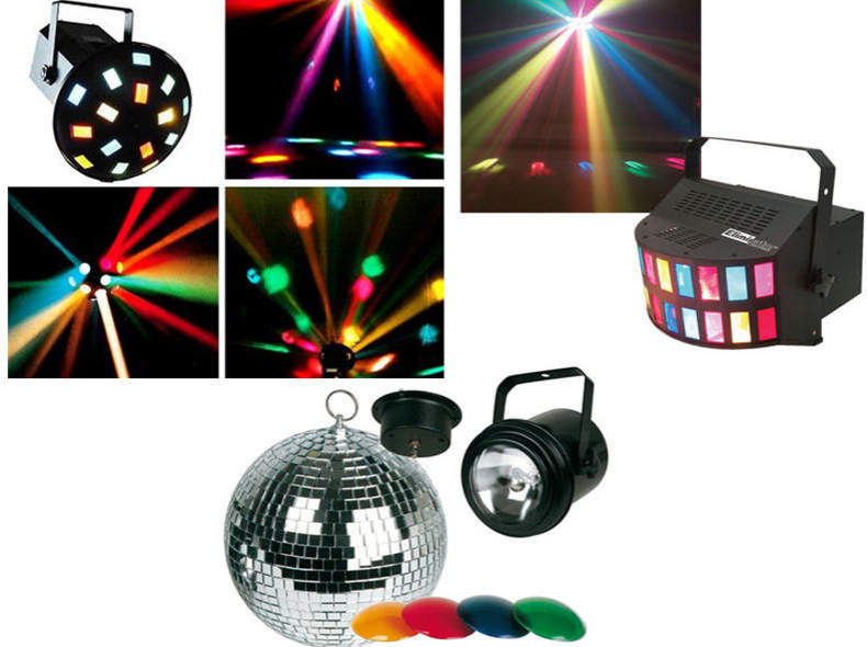 621 Disco Party Set (mit Nebelmaschine)