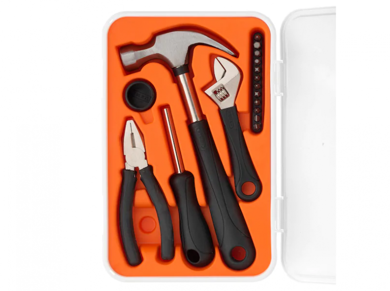 28193 Werkzeugsatz mit Hammer, Kombizange