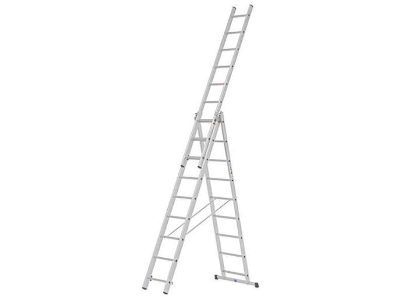 28256 Mehrzweck Leiter dreiteilig 3 x 9