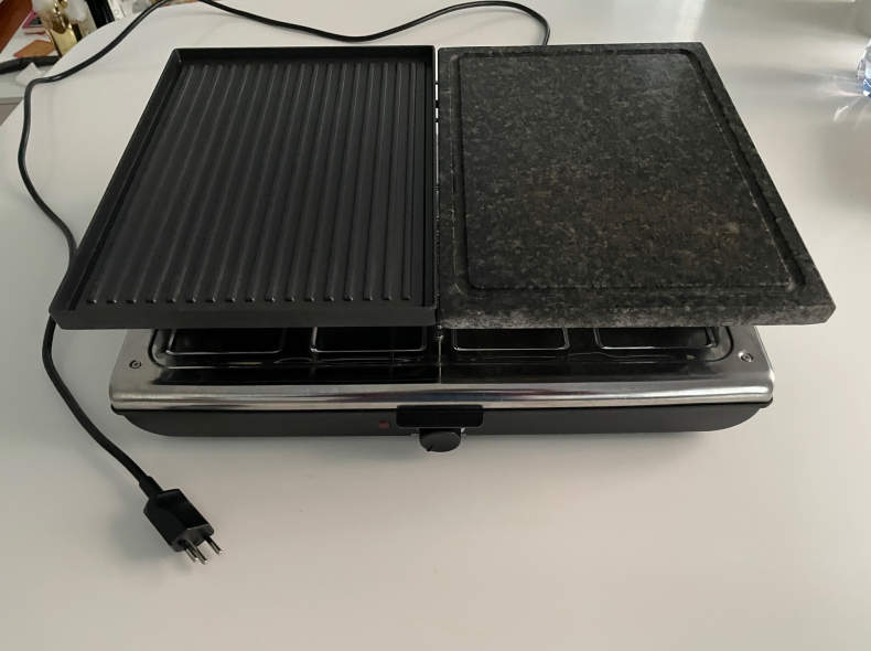 28441 Raclette mit Grill