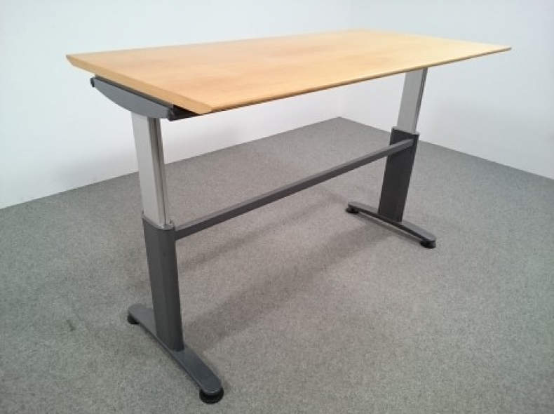 28843 Ergodata Homeoffice Sitz-/Stehtisch