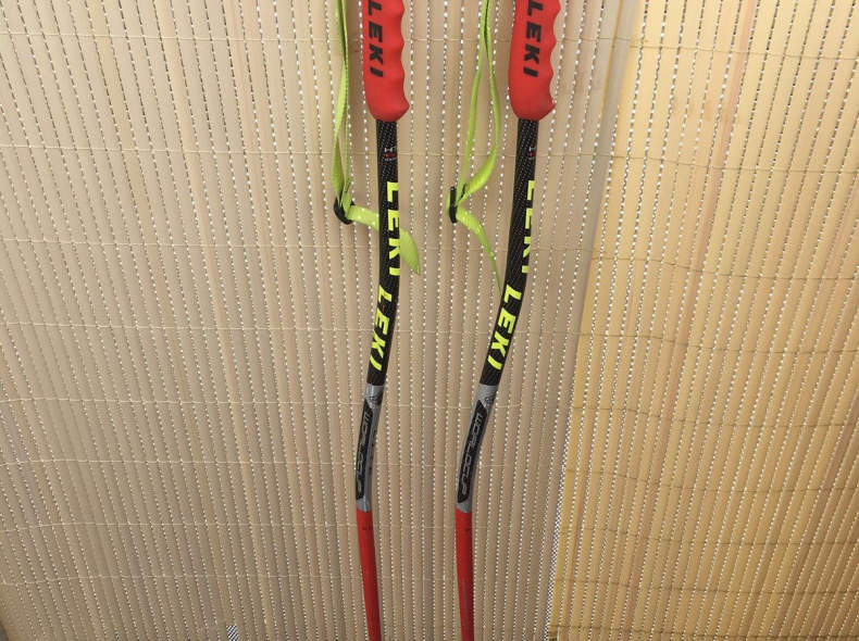 28923 Leki Skistöcke gebogen 125cm