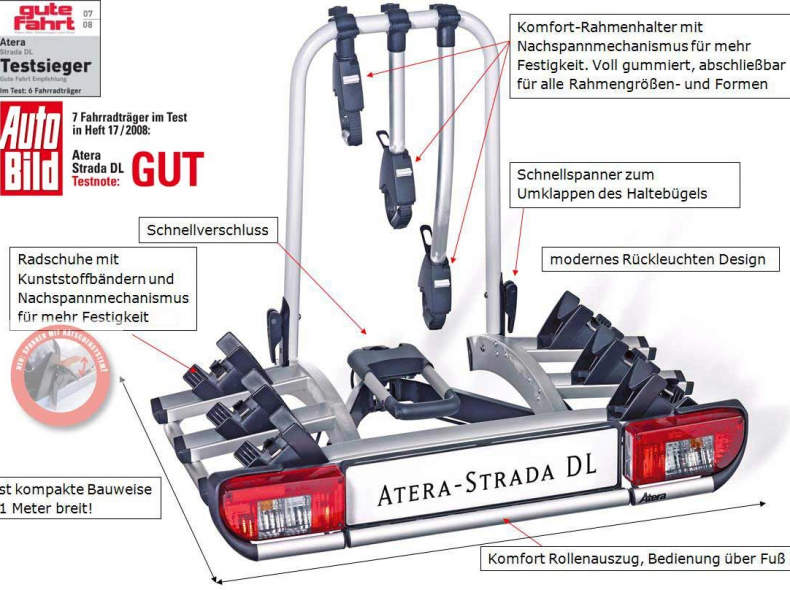 29483 Veloträger 3er Atera DL3