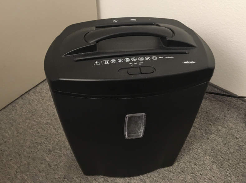 30771 Aktenvernichter Ednet X10