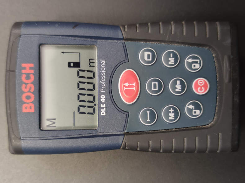 30827 Bosch Laserentfernungsmesser DLE 40