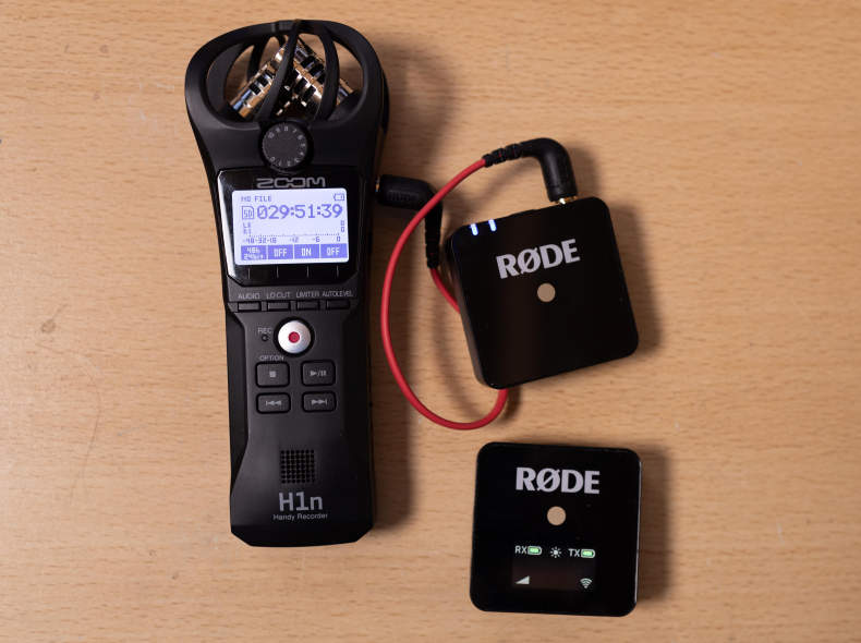 30887 Rode Wireless Go / Zoom H1n