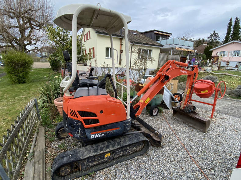 31189 Bagger Kubota 1503 1,5 t