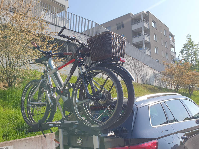 31529 Veloträger Thule für 2 Velos
