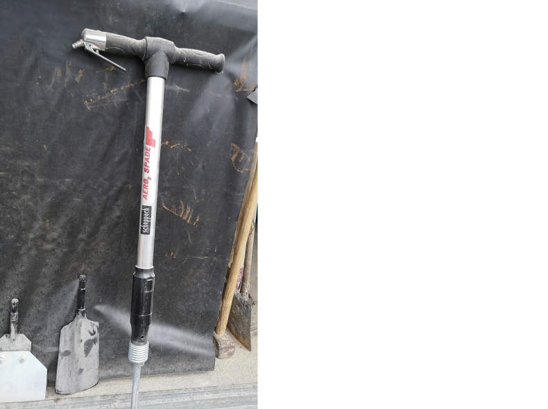 31586 Druckluft Spaten, Spitzhammer