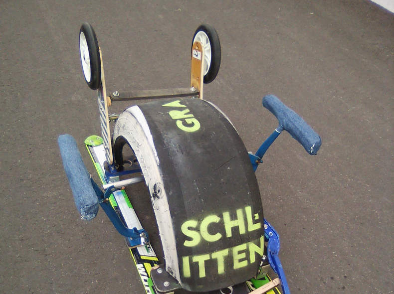 33090 Influencer Eis-Wasserskischlitten