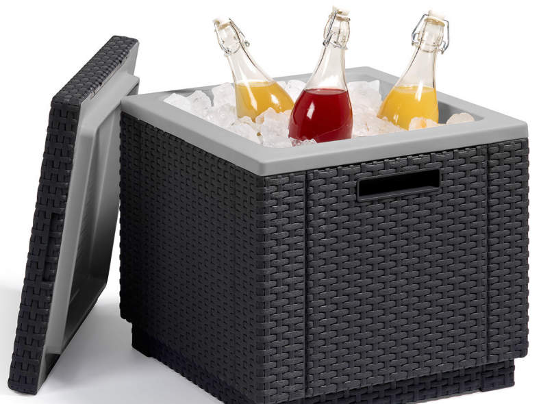33763 Kühlbox Rattan